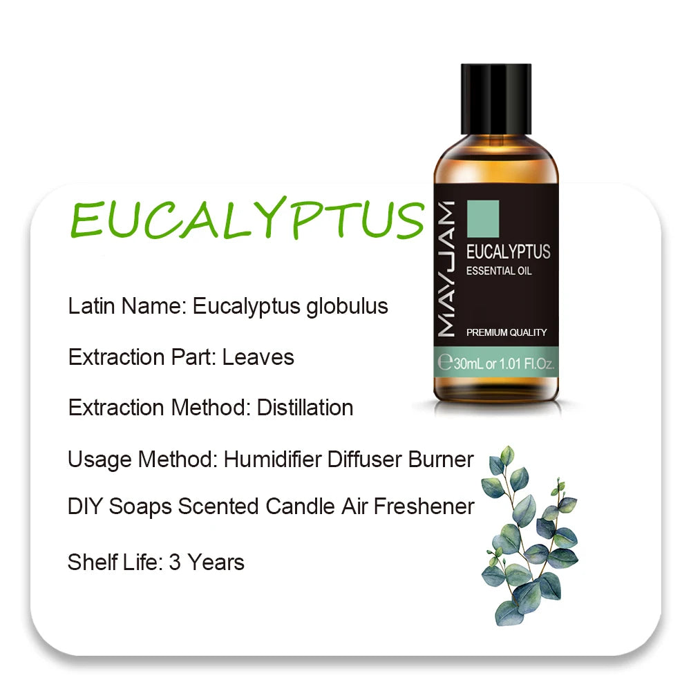 MAYJAM 30ml Essential Oil with Dropper