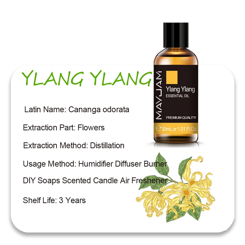 MAYJAM 30ml Essential Oil with Dropper