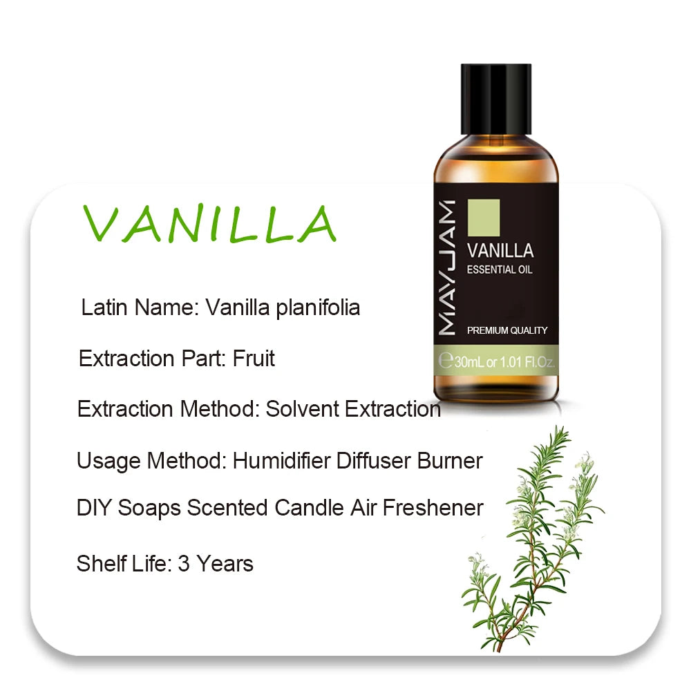 MAYJAM 30ml Essential Oil with Dropper