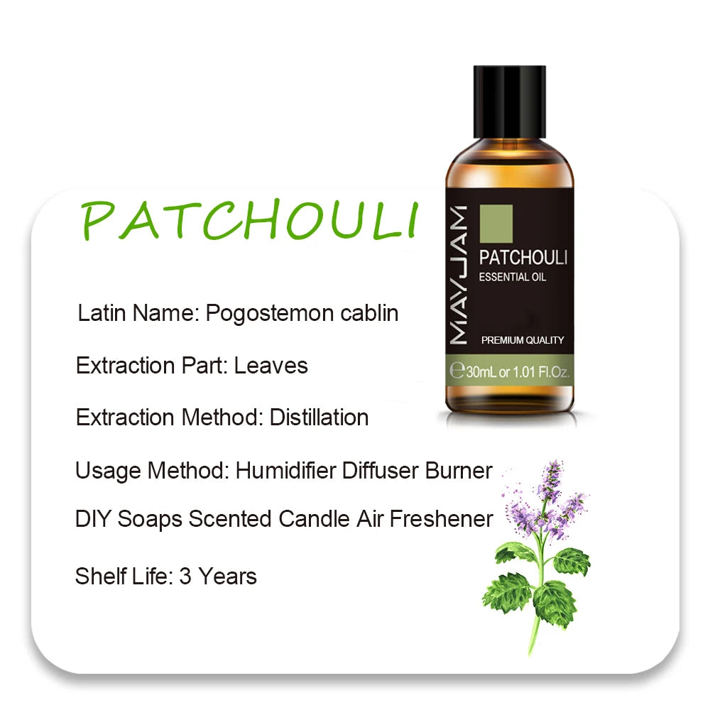 MAYJAM 30ml Essential Oil with Dropper