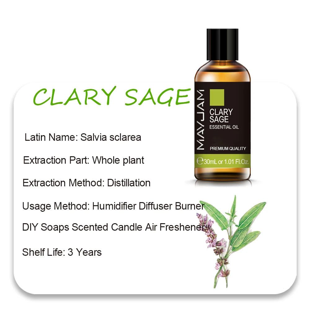MAYJAM 30ml Essential Oil with Dropper