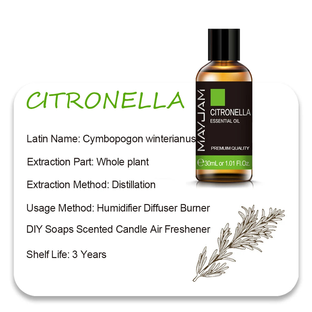 MAYJAM 30ml Essential Oil with Dropper