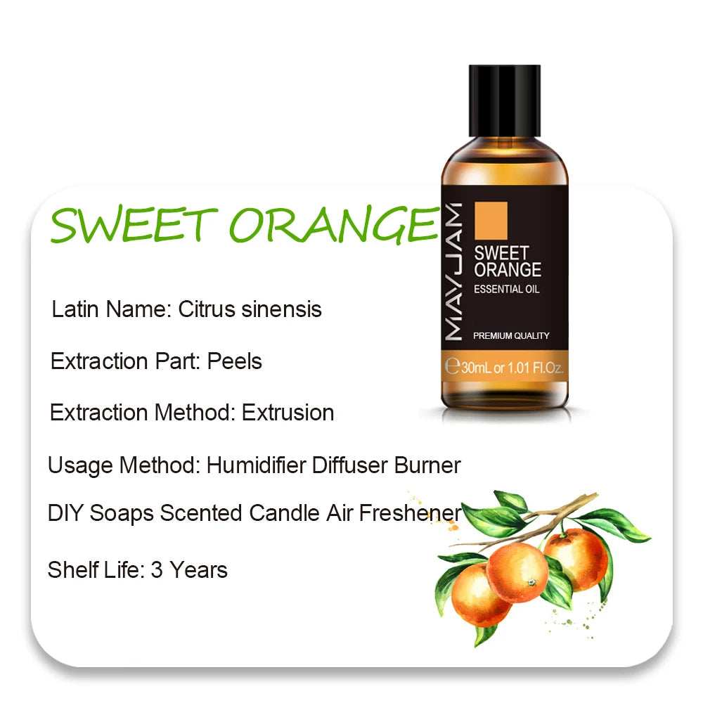 MAYJAM 30ml Essential Oil with Dropper