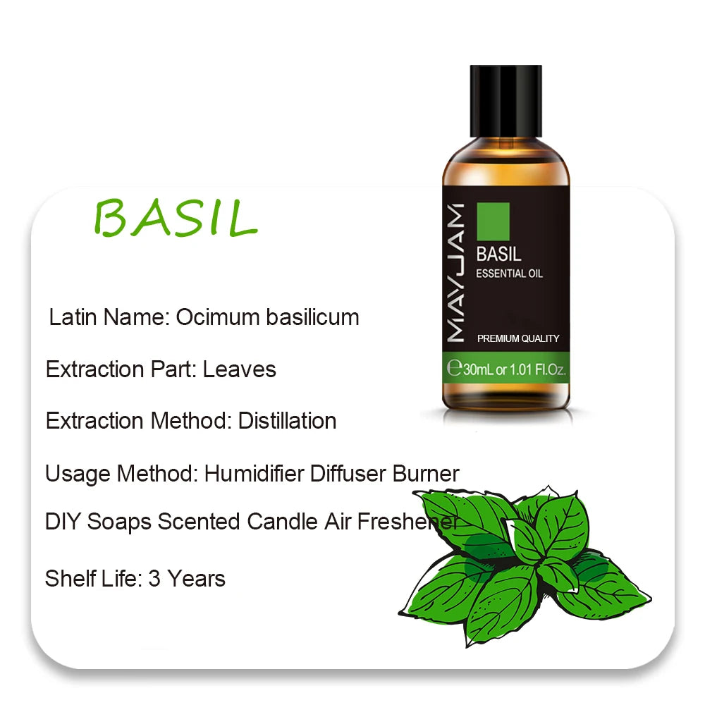 MAYJAM 30ml Essential Oil with Dropper