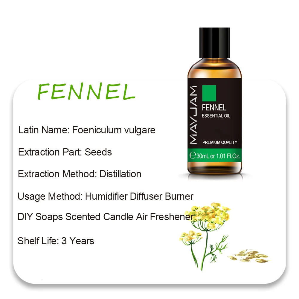 MAYJAM 30ml Essential Oil with Dropper