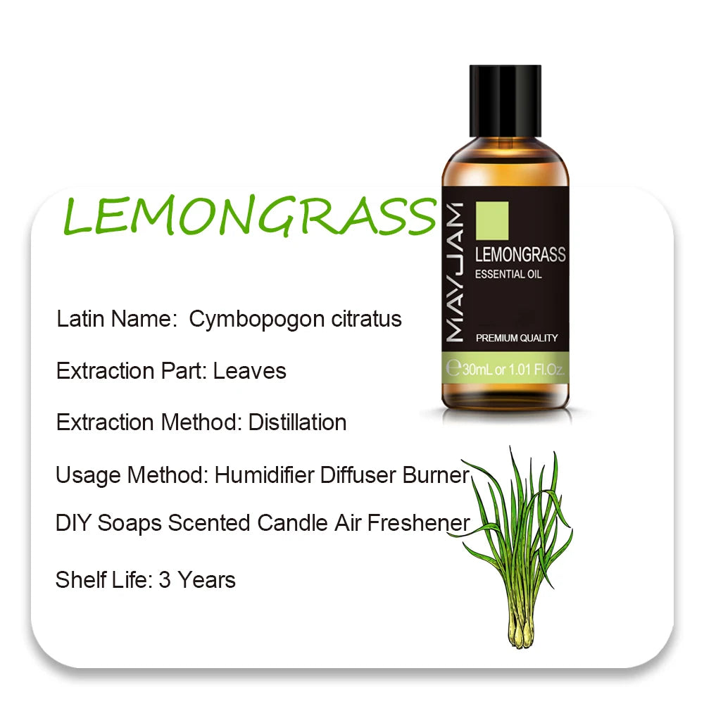 MAYJAM 30ml Essential Oil with Dropper